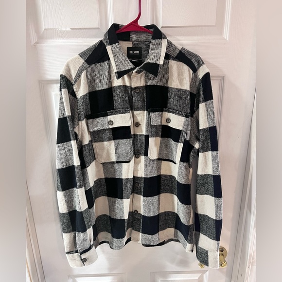 ASOS Black and White Checkered Shirt - Picture 1 of 7